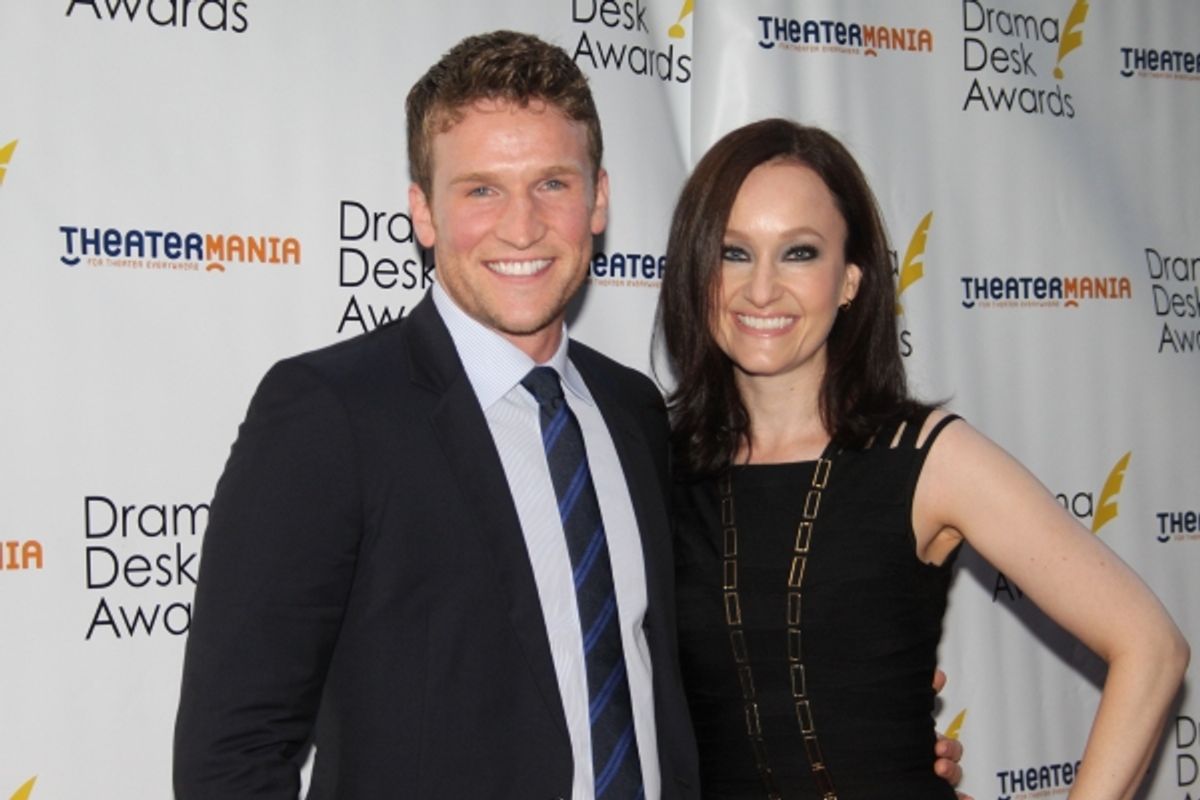 Claybourne Elder and Melissa van Der Schyff
 at 