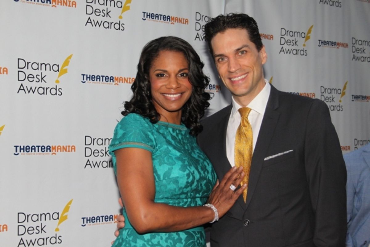 Audra McDonald and Will Swenson
 at 