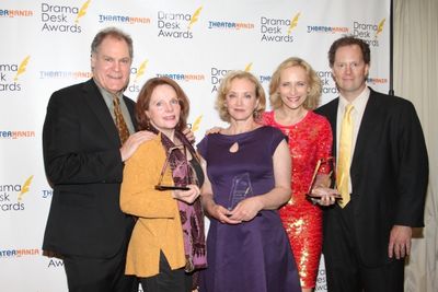 Jay O. Sanders, Maryann Plunkett, J. Smith-Cameron, Laila Robins and Shuler Hensley
 Photo