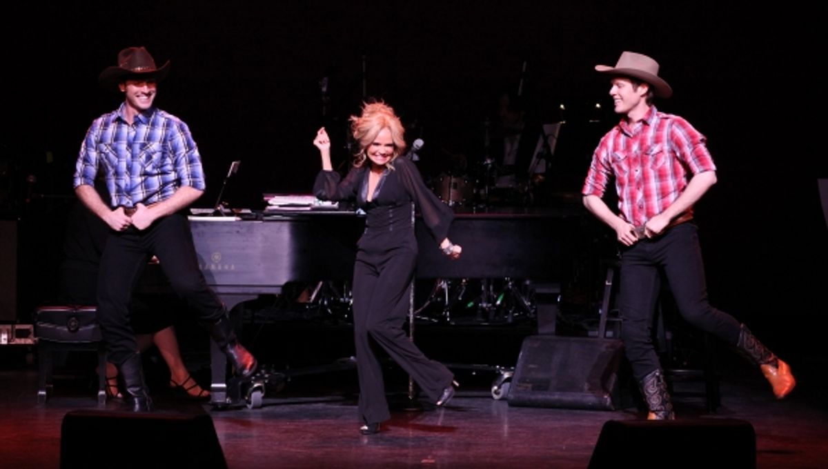Kristin Chenoweth with Will Taylor & Tyler Hanes
 at 