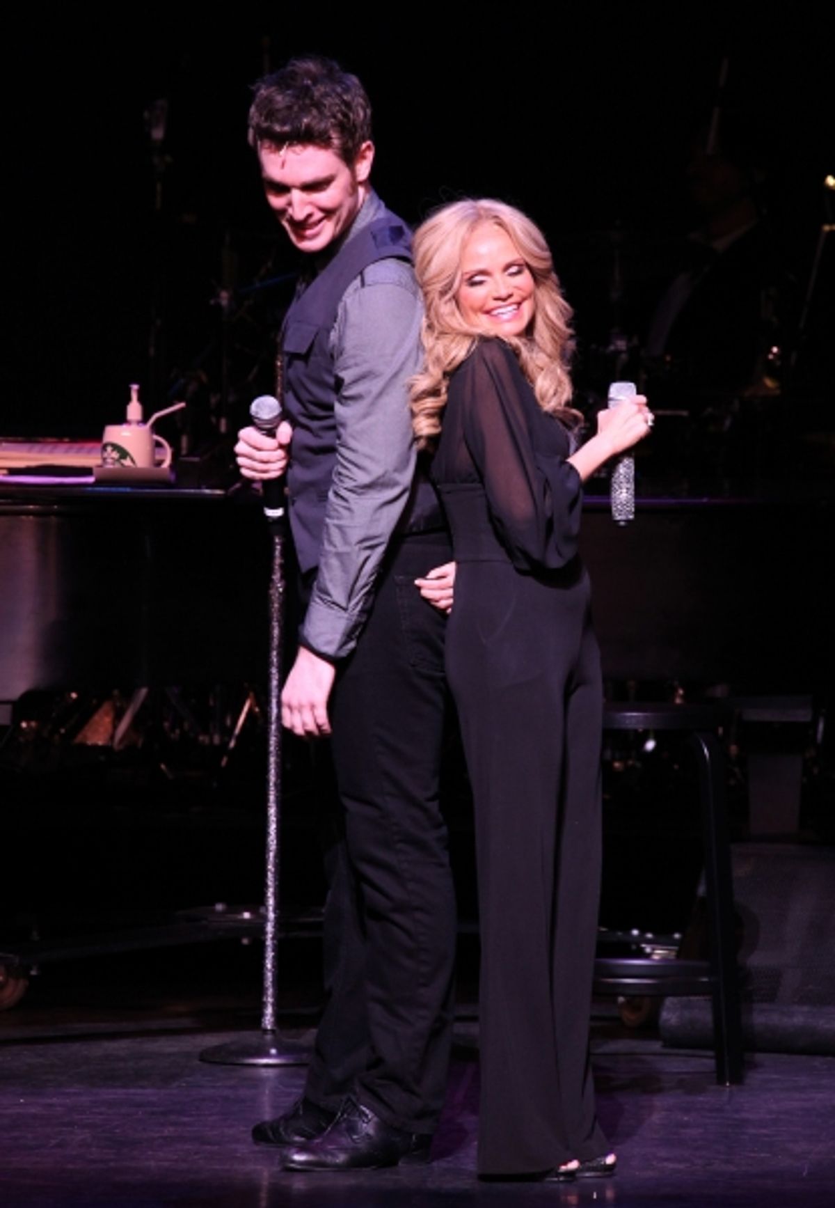 Kristin Chenoweth & Tyler Hanes performing in Kristin Chenoweth World Tour directed by Richard Jay Alexander at City Center in New York City on 6/02/2012 at 