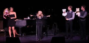 Kristin Chenoweth with Tyler Hanes, Chelsea Packard & Will Taylor @ BroadwayWorld Kristin Chenoweth with Tyler Hanes, Chelsea Packard & Will Taylor Photo