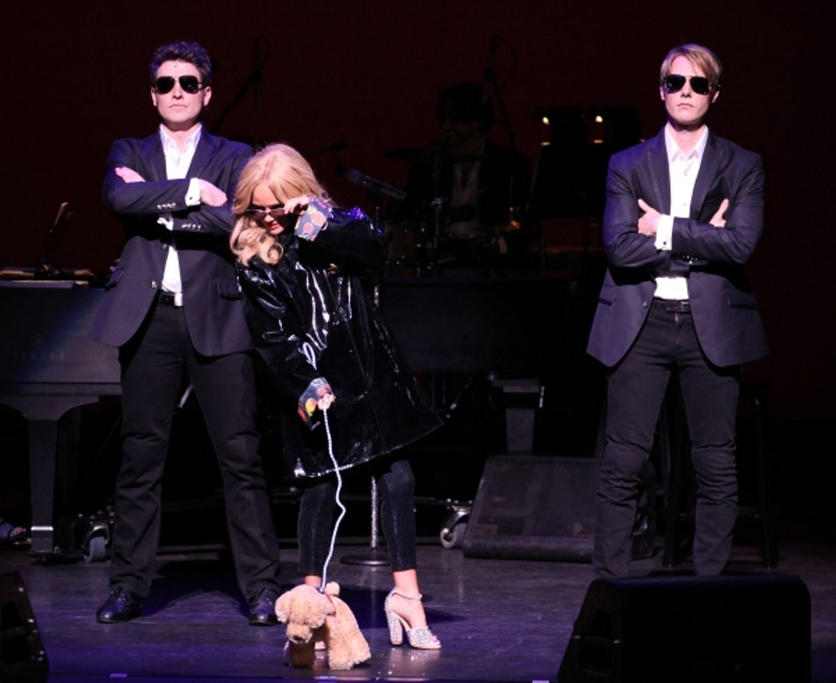 Kristin Chenoweth with Tyler Hanes & Will Taylor
 at 