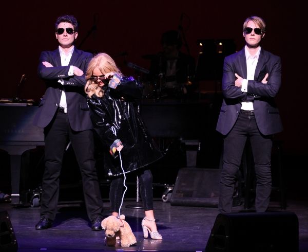 Kristin Chenoweth with Tyler Hanes & Will Taylor Photo