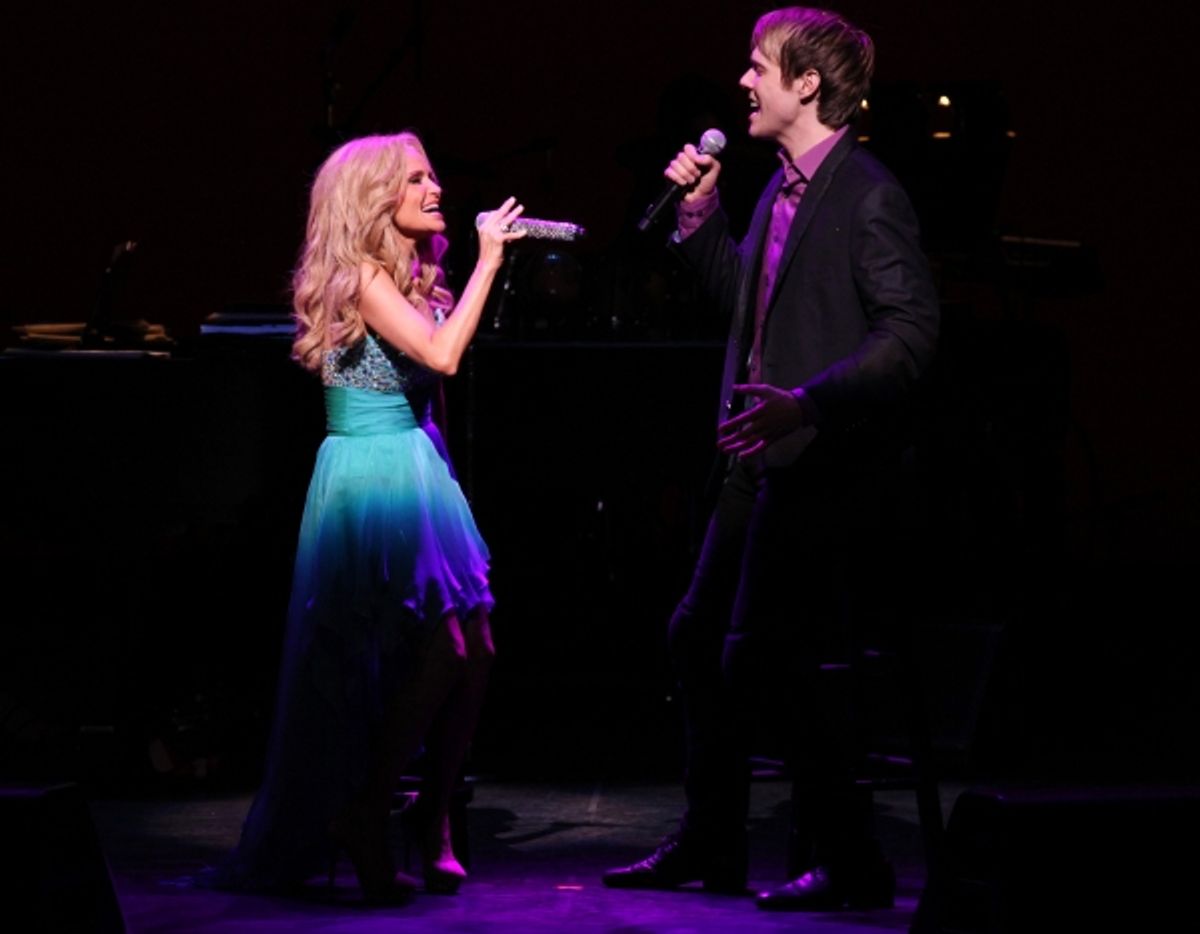 Kristin Chenoweth & Will Taylor at 
