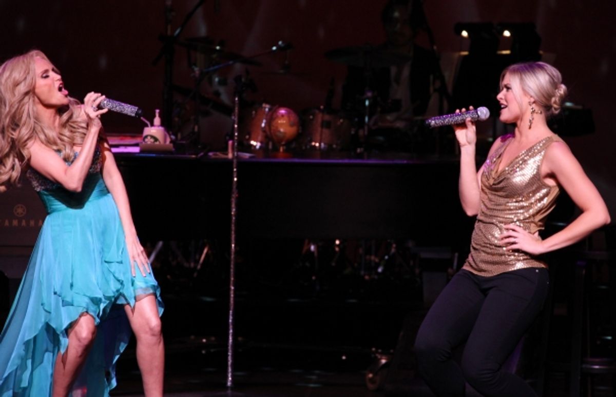 Kristin Chenoweth & Chelsea Packard at 