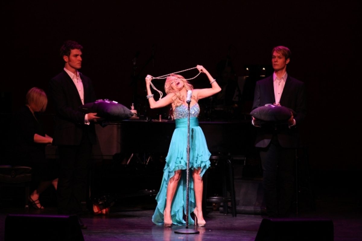 Kristin Chenoweth with Tyler Hanes & Will Taylor
 at 