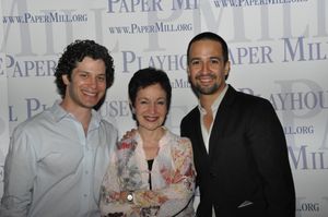 Thomas Kail, Lynn Ahrens and Lin-Manuel Miranda Photo