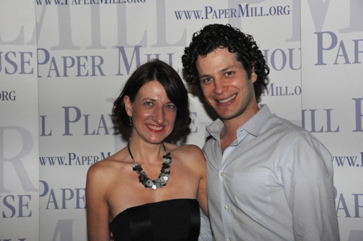 Donyale Werle (Scenic Design) and Thomas Kail at 