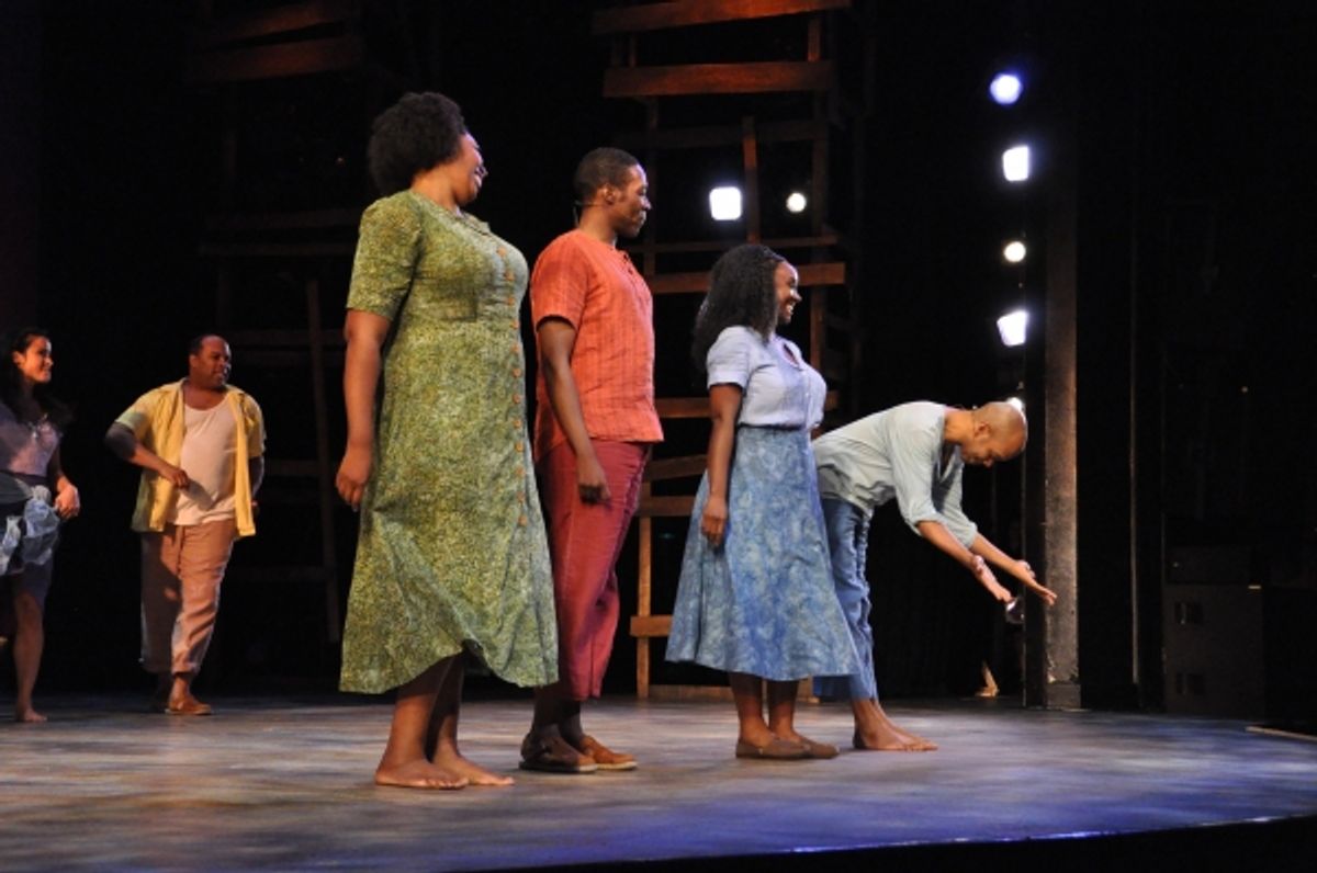 Aurelia Williams, Alan Mingo Jr., Saycon Sengbloh and Darius de Haas at 