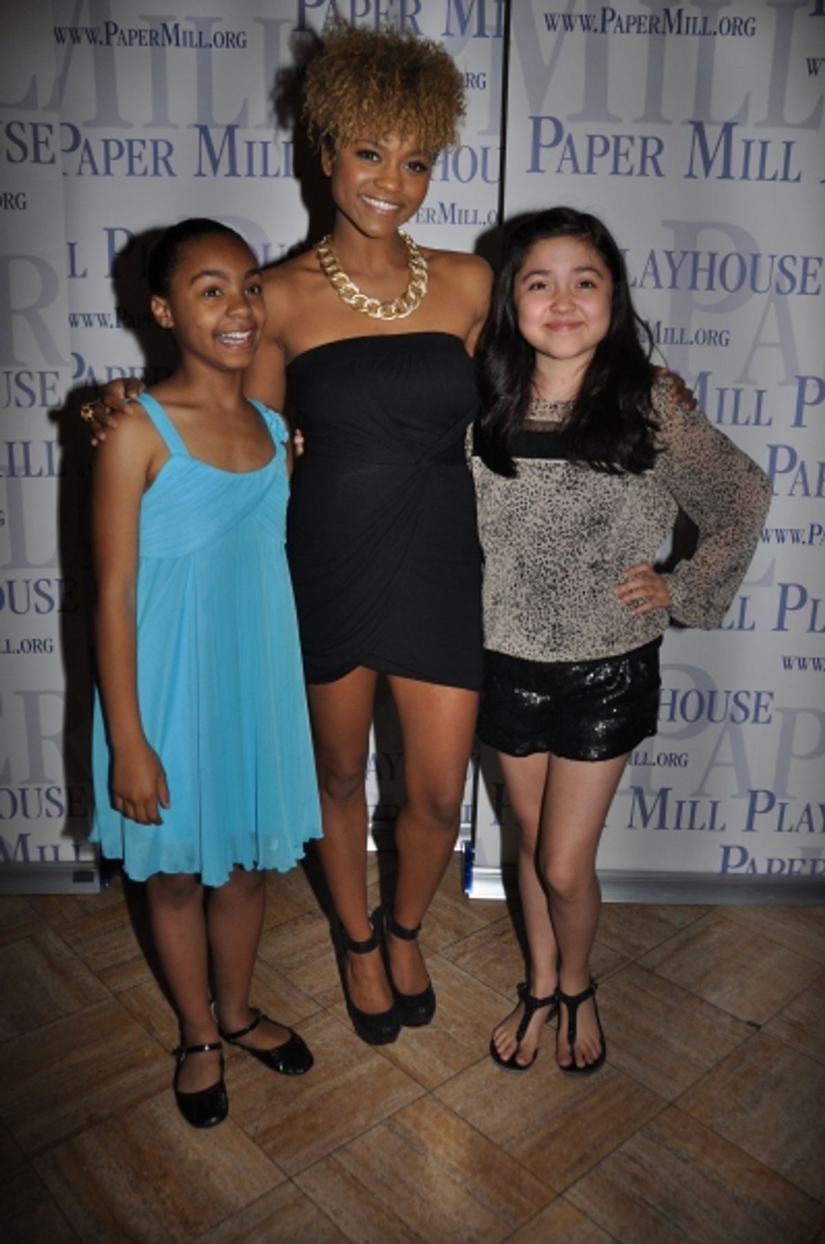 Courtney Harris, Syesha Mercado and Montana Byrne at 