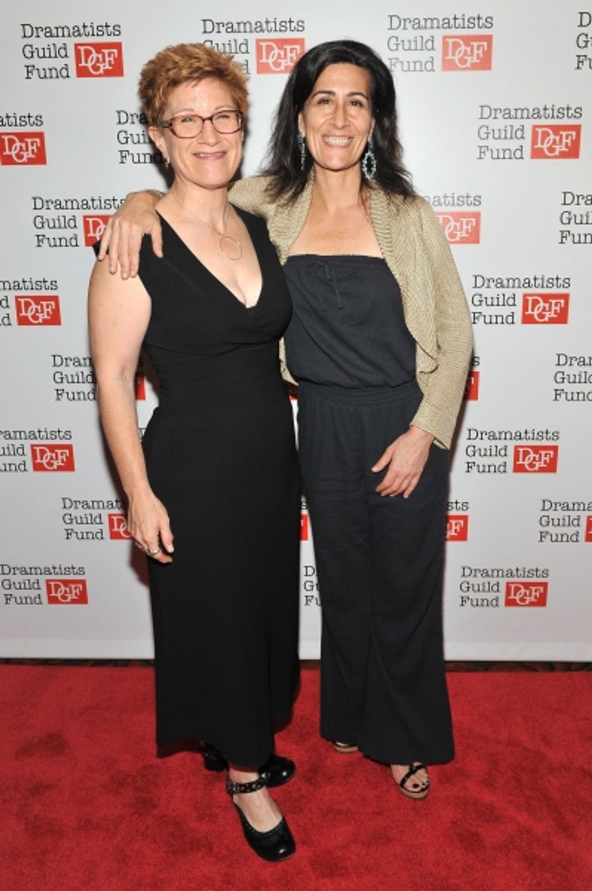 Lisa Kron and Jeanine Tesori at 