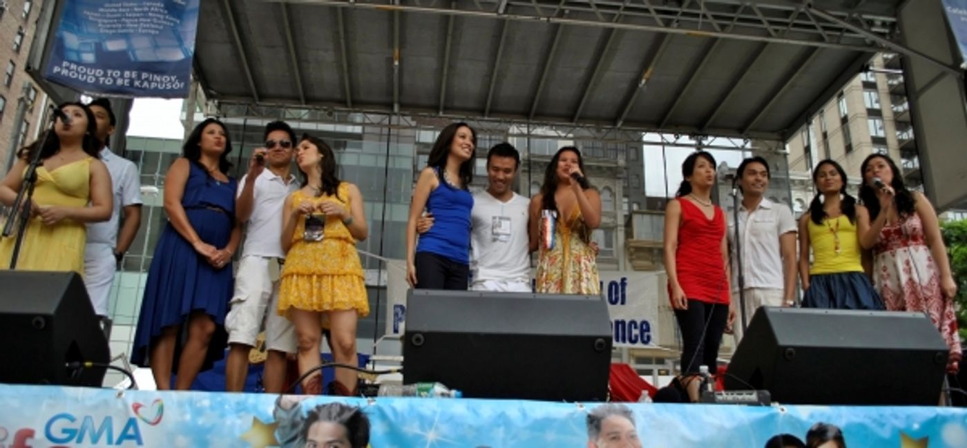 Photo Coverage: De Tagle, Go, Broadway Barkada et al. at 114th Philippine Independence Celebration  Image