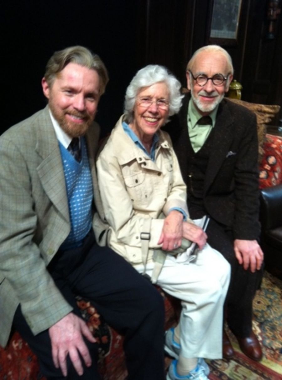 Photo Flash: Frances Sternhagen and Patricia Conolly Visit FREUD'S LAST SESSION Image