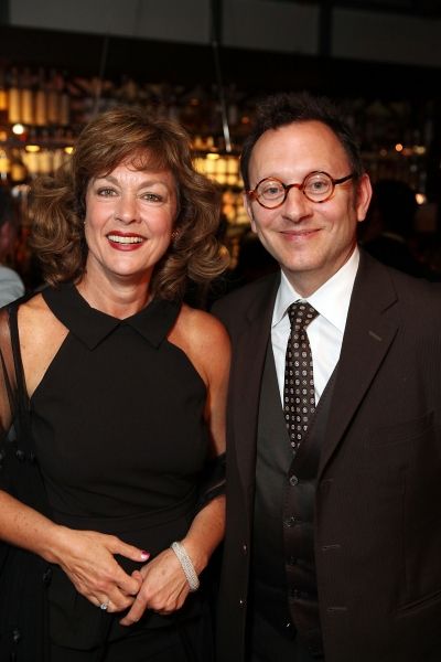 Cast member Michele Pawk and actor Michael Emerson
 Photo
