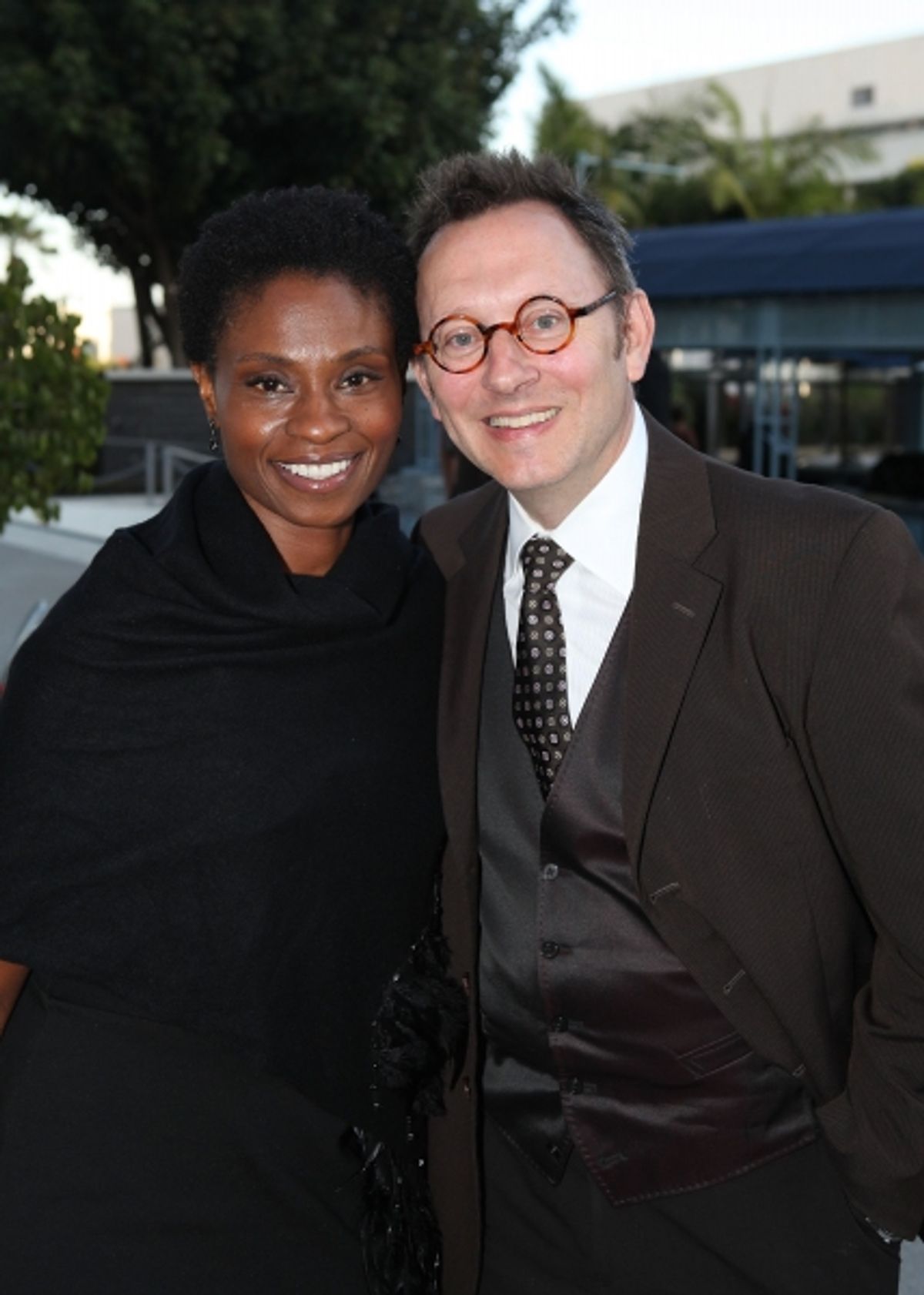 Actors Adina Porter and Michael Emerson
 at 