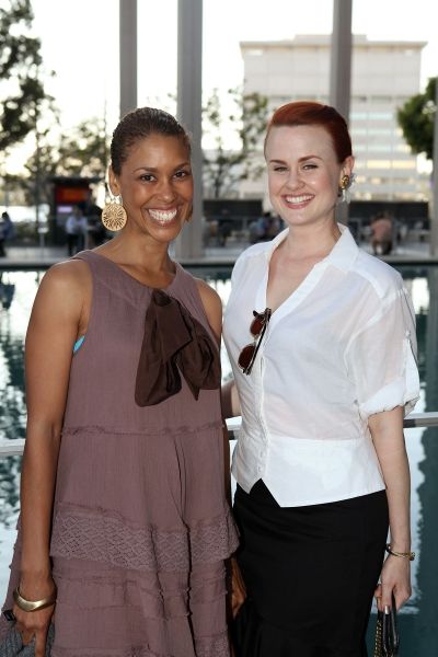 Actresses Victoria Gabrielle Platt and Rebecca Johnson
 Photo