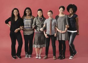 Sade Namei, Joaquina Kalukango, Olivia Oguma, Emily S. Grosland, Molly Carden and Ash Photo