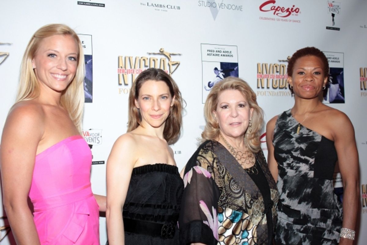 Ashley Amber, Elena Roger, Carolyn Kendall Buchter, Bahiyah Hibah at 