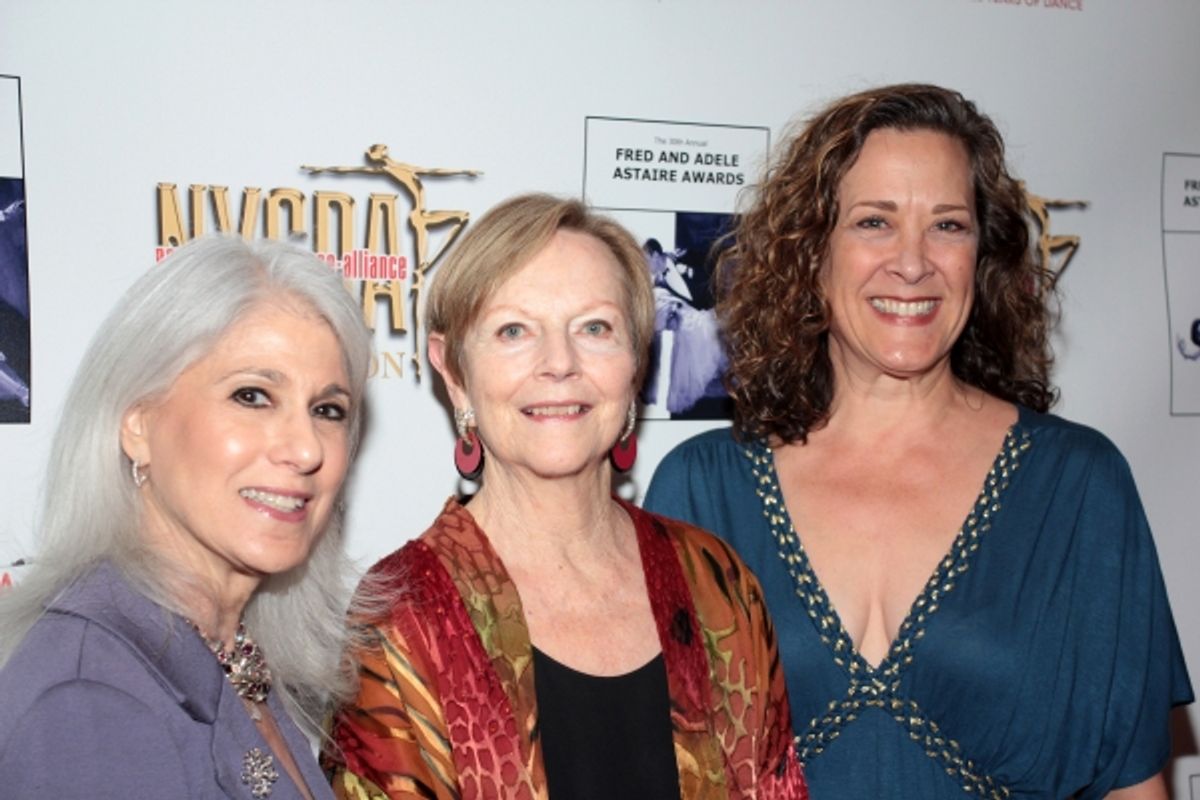 Jamie DeRoy, Ava Astaire McKenzie, Karen Ziemba at 