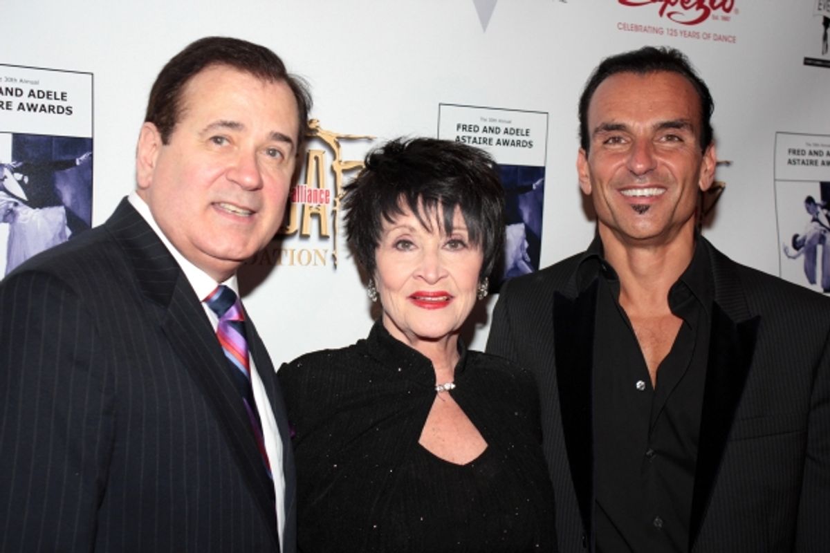 Lee Roy Reams, Chita Rivera, Joe Lanteri at 