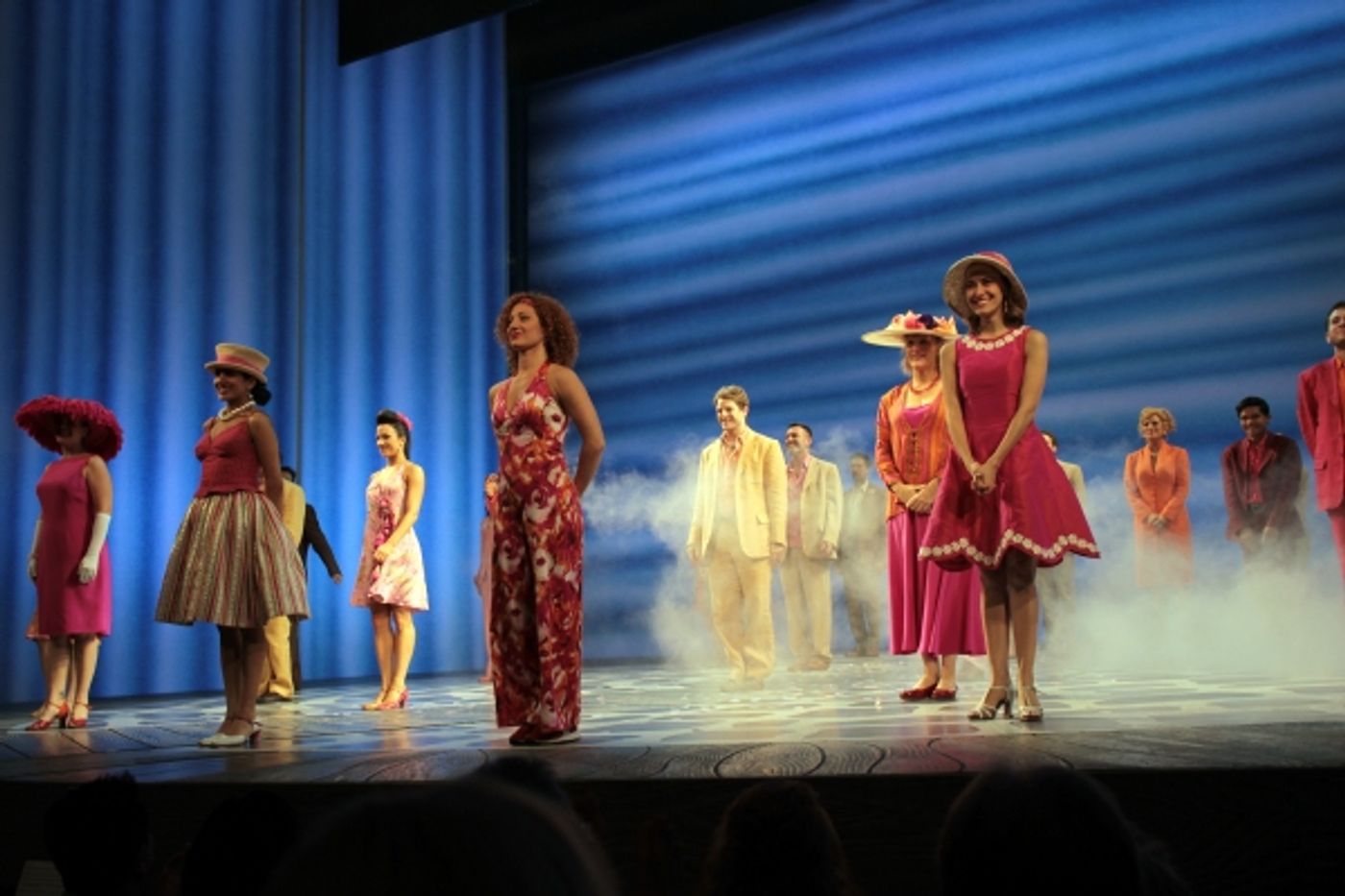 Photo Coverage: Aaron Lazar, Felicia Finley & More Join MAMMA MIA! Photo Coverage: Aaron Lazar, Felicia Finley & More Join MAMMA MIA! Image