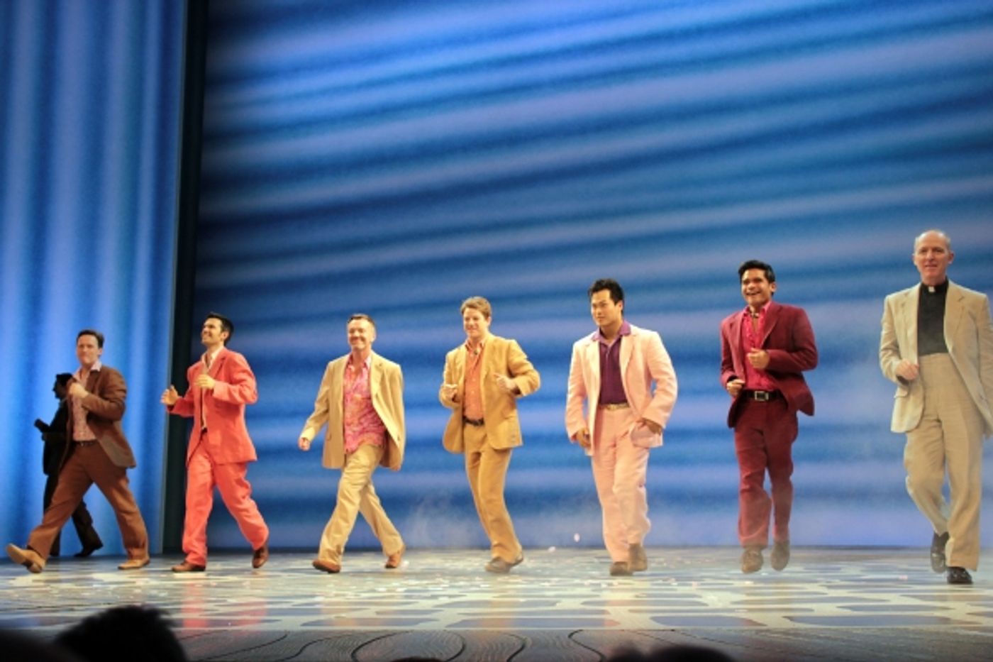 Photo Coverage: Aaron Lazar, Felicia Finley & More Join MAMMA MIA! Photo Coverage: Aaron Lazar, Felicia Finley & More Join MAMMA MIA! Image