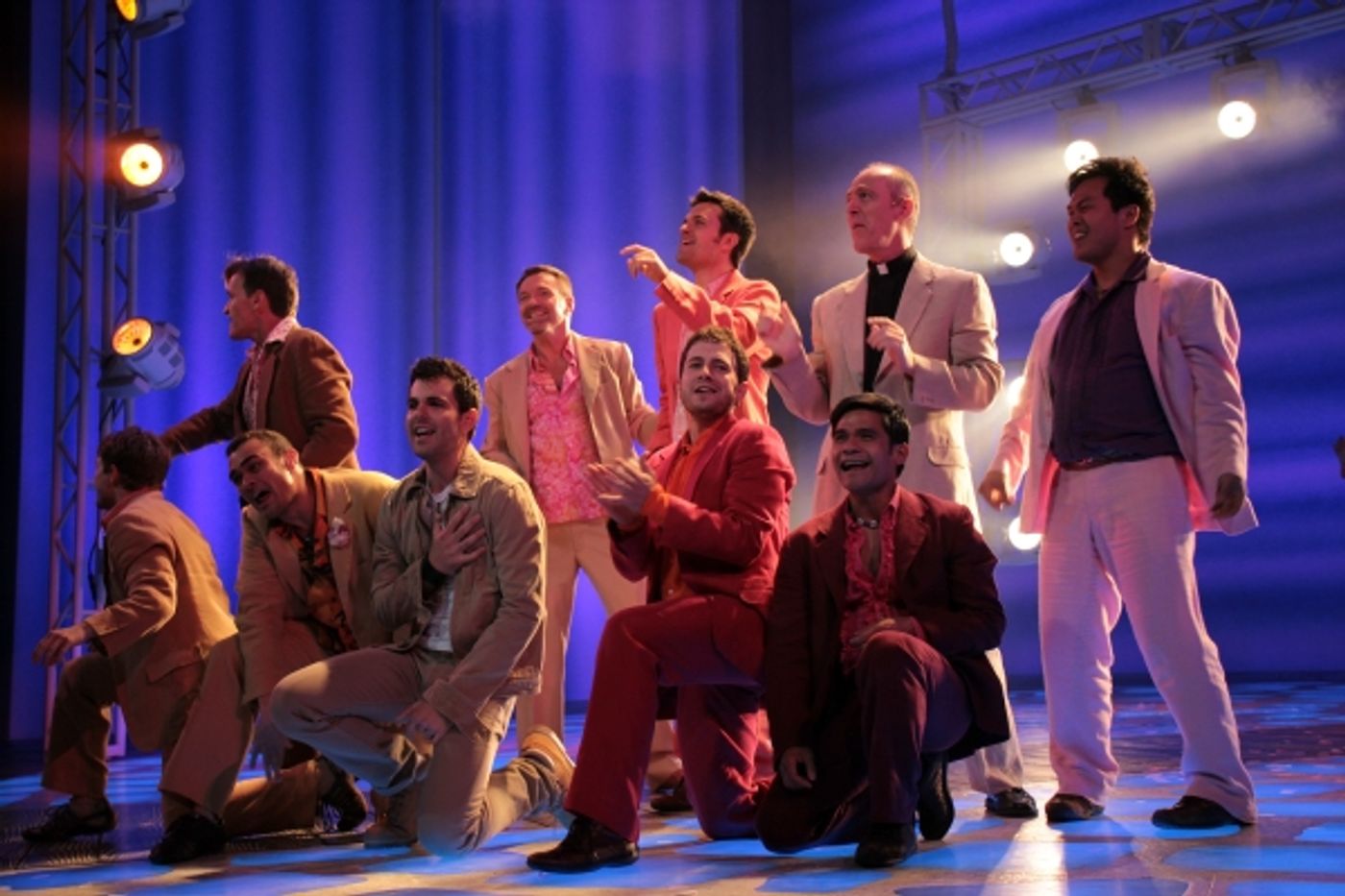 Photo Coverage: Aaron Lazar, Felicia Finley & More Join MAMMA MIA! Photo Coverage: Aaron Lazar, Felicia Finley & More Join MAMMA MIA! Image