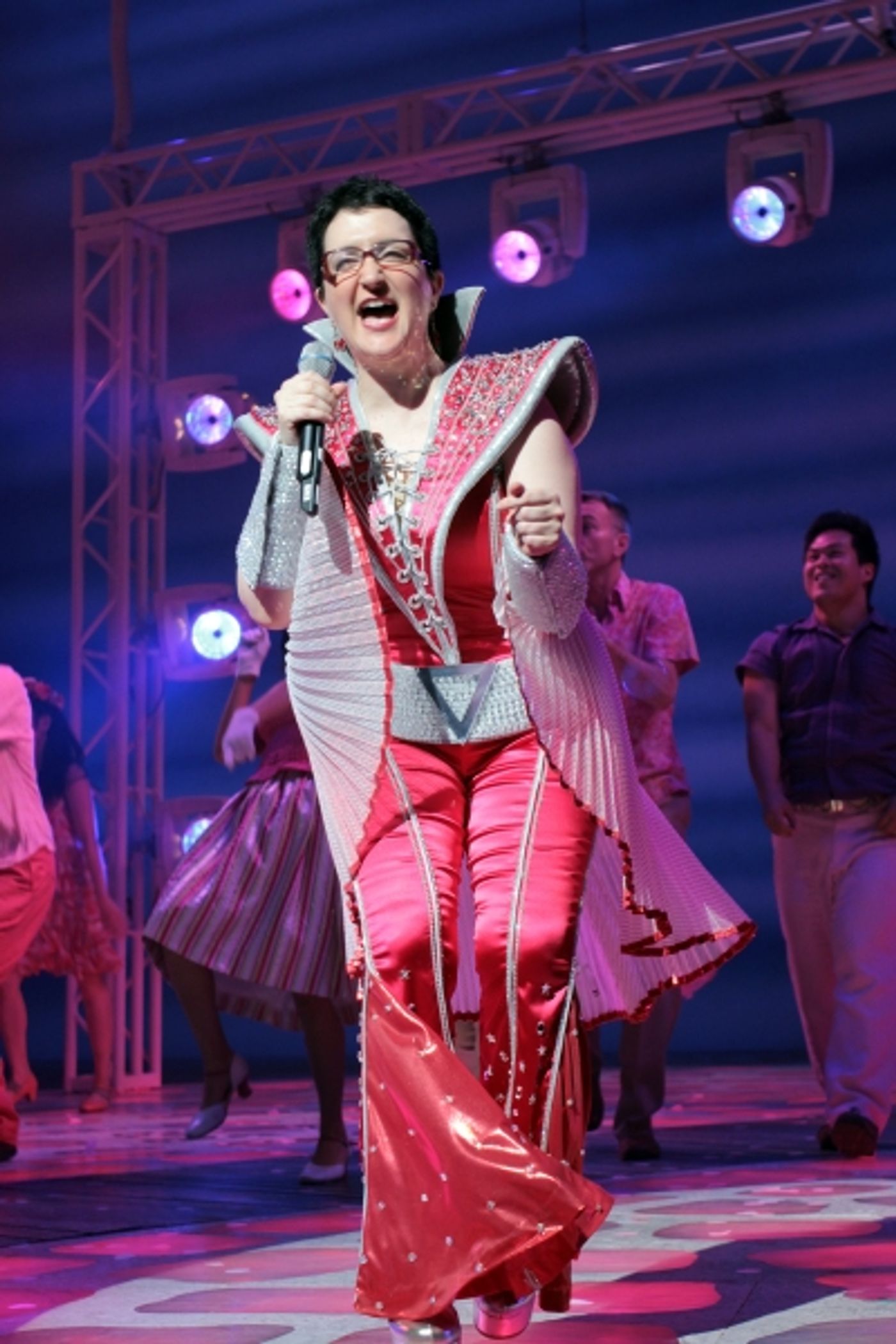 Photo Coverage: Aaron Lazar, Felicia Finley & More Join MAMMA MIA!  Image