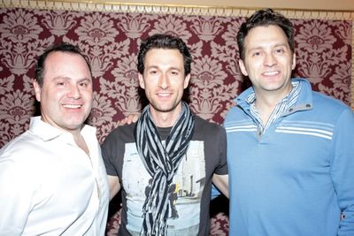 Daniel Cooney, Aaron Lazar, Graham Rowat,  Photo