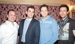 Daniel Cooney, Zak Resnick, Graham Rowat, Aaron Lazar @ BroadwayWorld Daniel Cooney, Zak Resnick, Graham Rowat, Aaron Lazar Photo