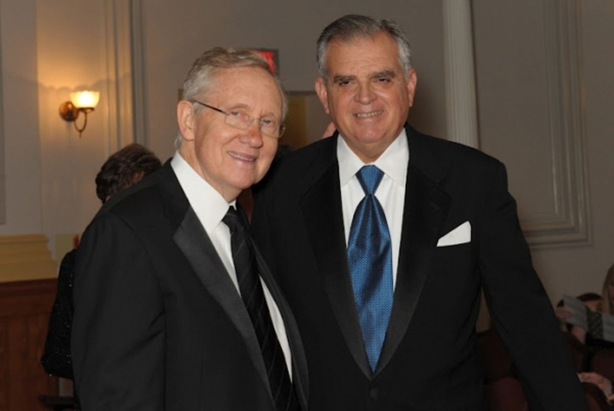 The Honorable Harry Reid and The Honorable Raymond H. LaHood at 
