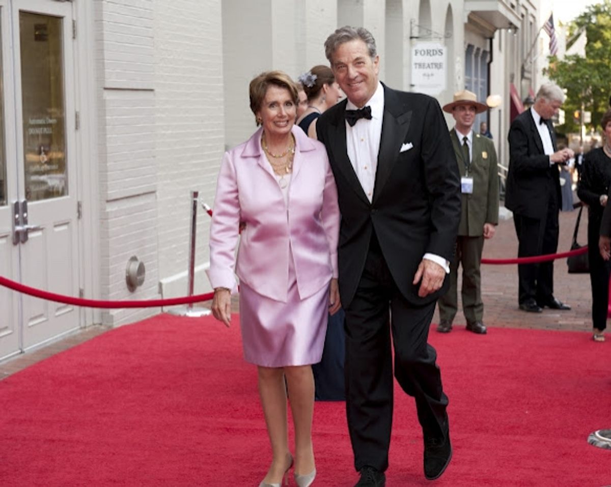 Nancy Pelosi and Mr. Paul Pelosi  at 