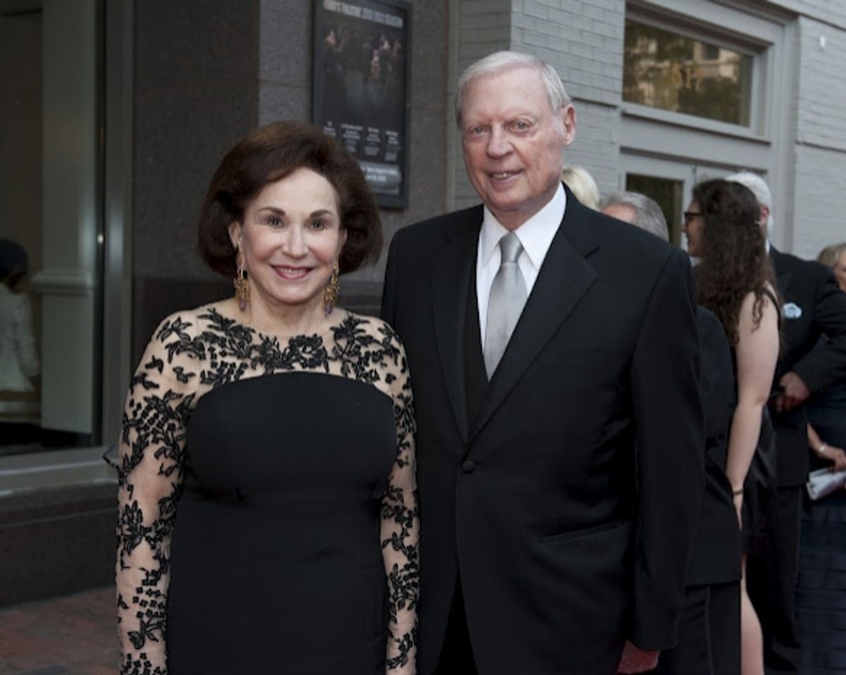 Alma and Joseph Gildenhorn  at 