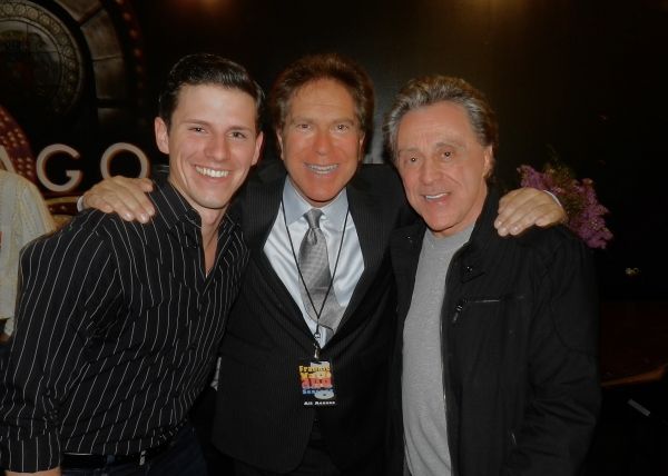Nick Cosgrove, Frankie Valli Photo