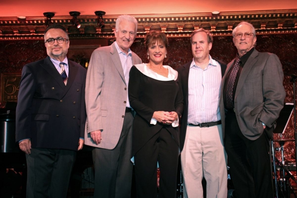 Richard Frankel, Tom Viertel, Patti LuPone, Marc Routh, Steven Baruch at 