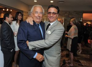 Frank Mancuso and Andy Garcia attend the "Backstage At The Geffen" Fundraiser on Mond Photo