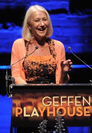 Helen Mirren speaks at the "Backstage At The Geffen" Fundraiser on Monday, June 4, 20 Photo