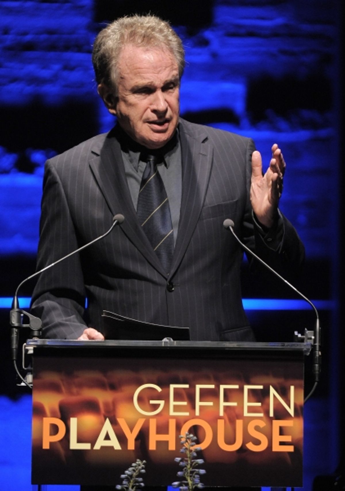 Warren Beatty at the 'Backstage At The Geffen' Fundraiser on Monday, June 4, 2012 in Los Angeles. (Photo by Jordan Strauss/Invision for Geffen Playhouse) at 