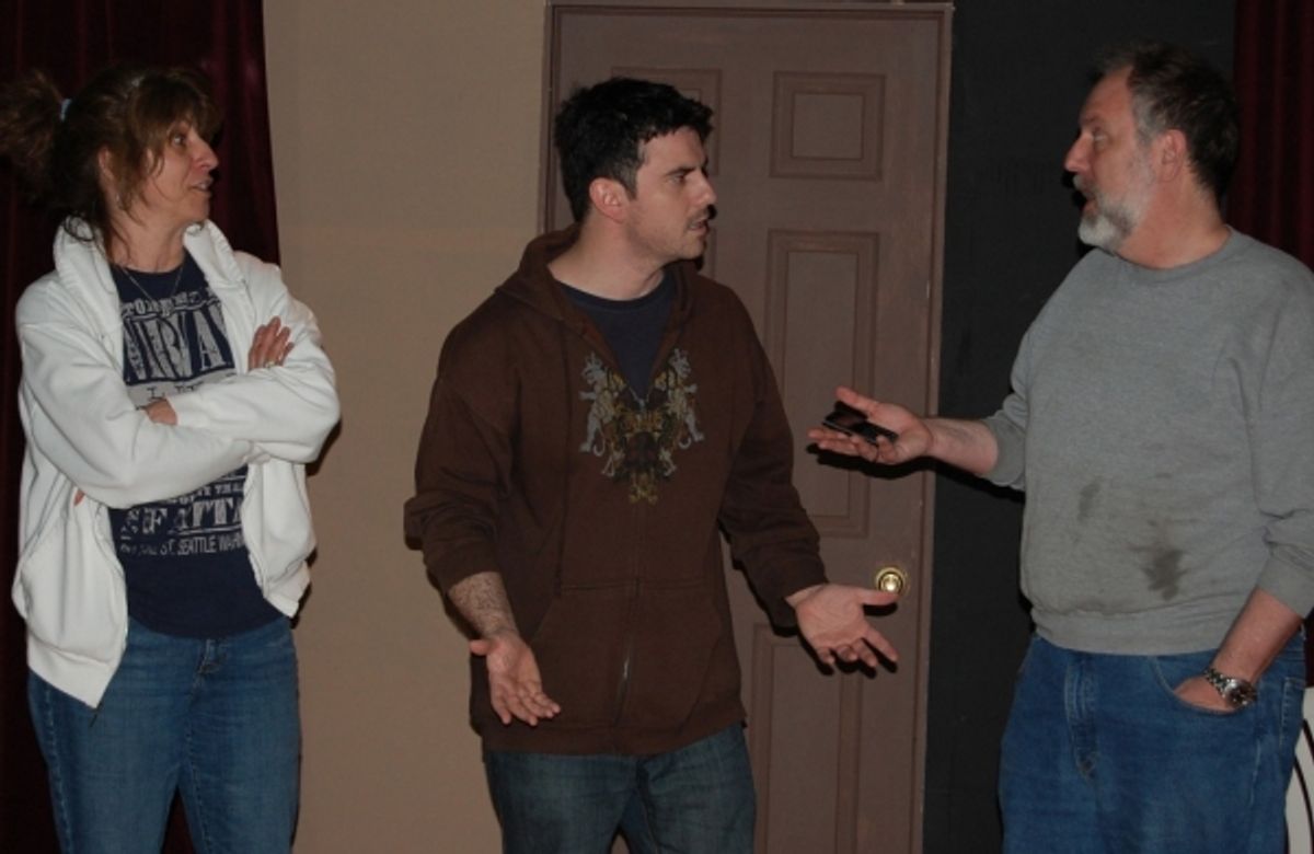 Mary Laido, Dominick DeNucci, Earle Ziff at 