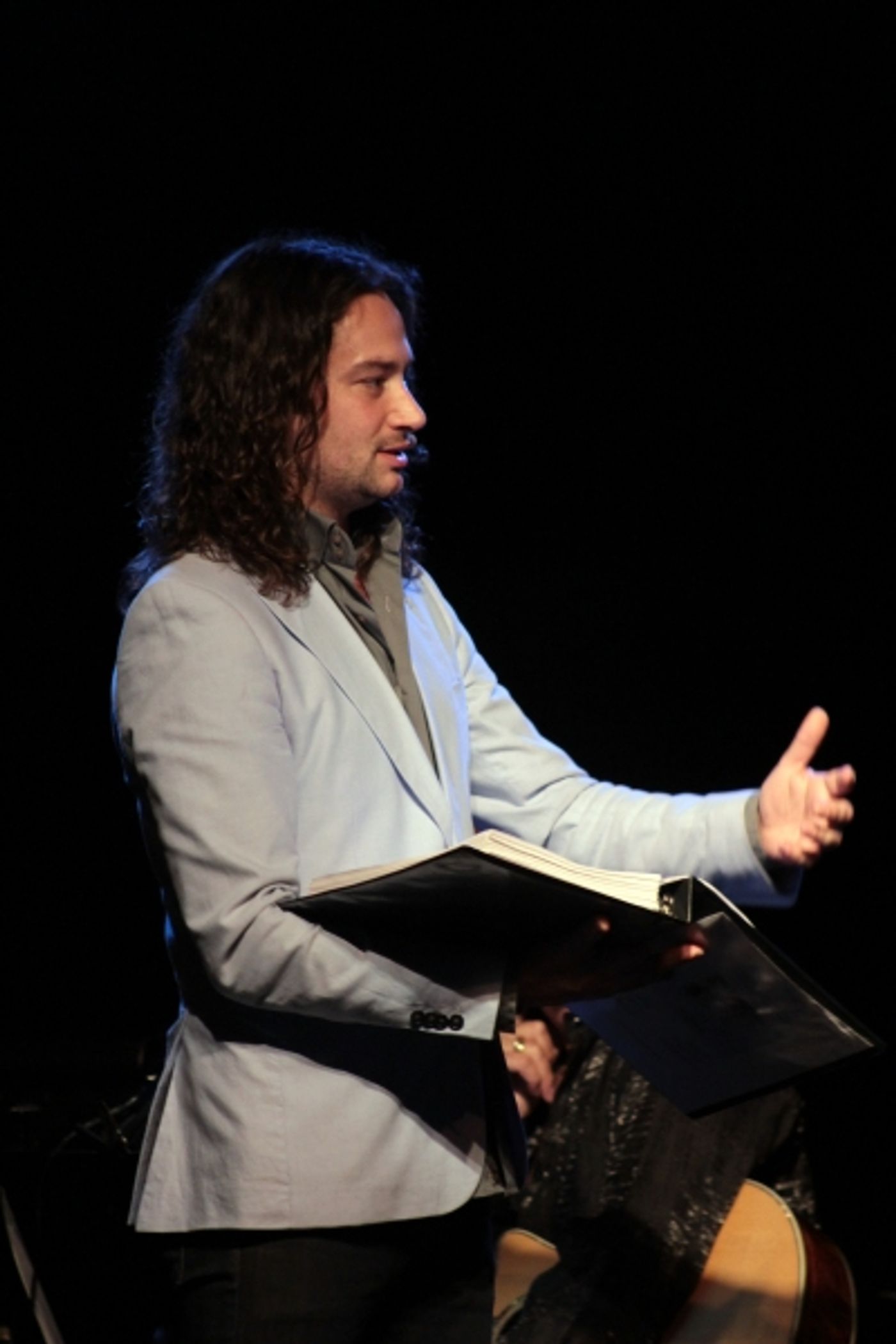 Photo Coverage: Constantine Maroulis & Andrea McArdle Reunite in Air Supply Musical Reading at the Triad  Image