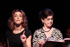 Andrea McArdle, Wren Marie Harrington Photo