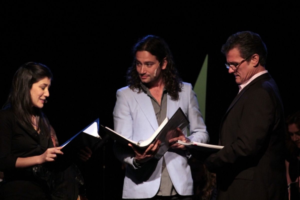 Lynn Craig, Constantine Maroulis, Paul Jackel at 