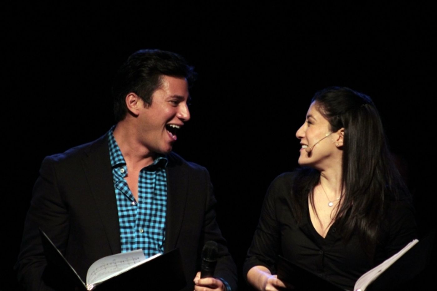 Photo Coverage: Constantine Maroulis & Andrea McArdle Reunite in Air Supply Musical Reading at the Triad  Image