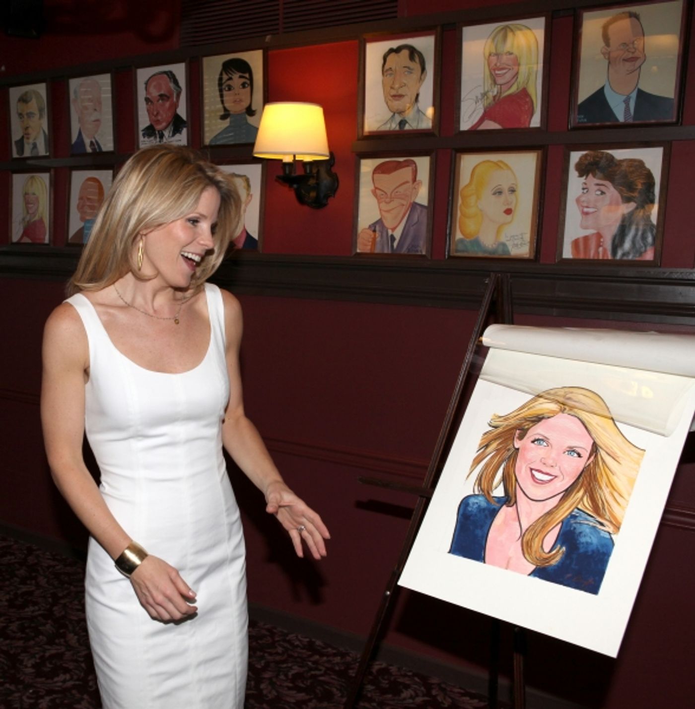 Photo Coverage: NICE WORK IF YOU CAN GET IT's Kelli O'Hara Joins the Sardi's Wall Of Fame!  Image