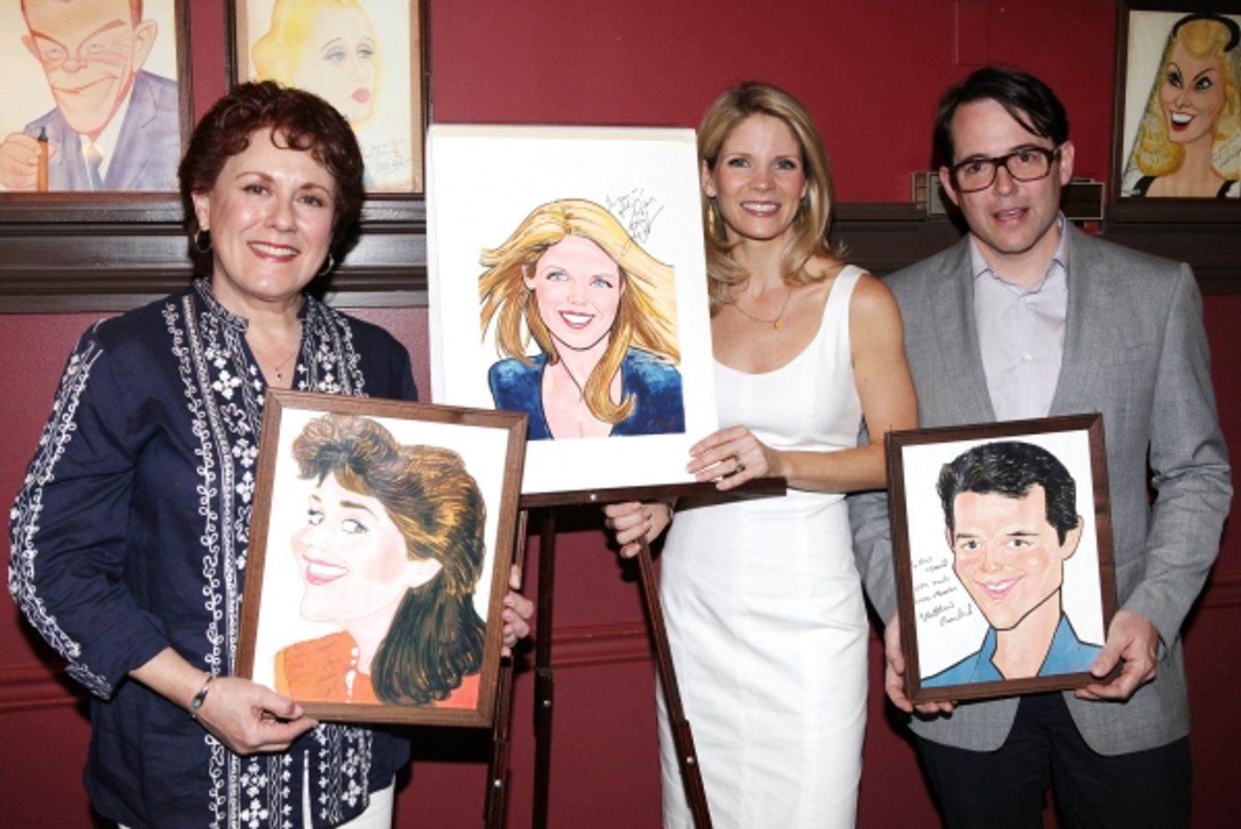 Photo Coverage: NICE WORK IF YOU CAN GET IT's Kelli O'Hara Joins the Sardi's Wall Of Fame!  Image