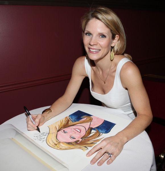 Photo Coverage: NICE WORK IF YOU CAN GET IT's Kelli O'Hara Joins the Sardi's Wall Of Fame! — photo 17 of 33