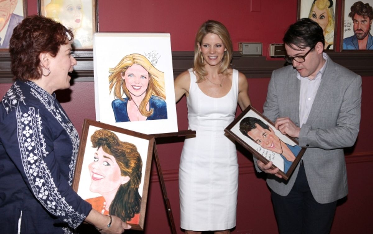 Judy Kaye, Kelli O'Hara & Matthew Broderick at 