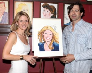 Kelli O'Hara & husband Greg Naughton @ BroadwayWorld Kelli O'Hara & husband Greg Naughton Photo