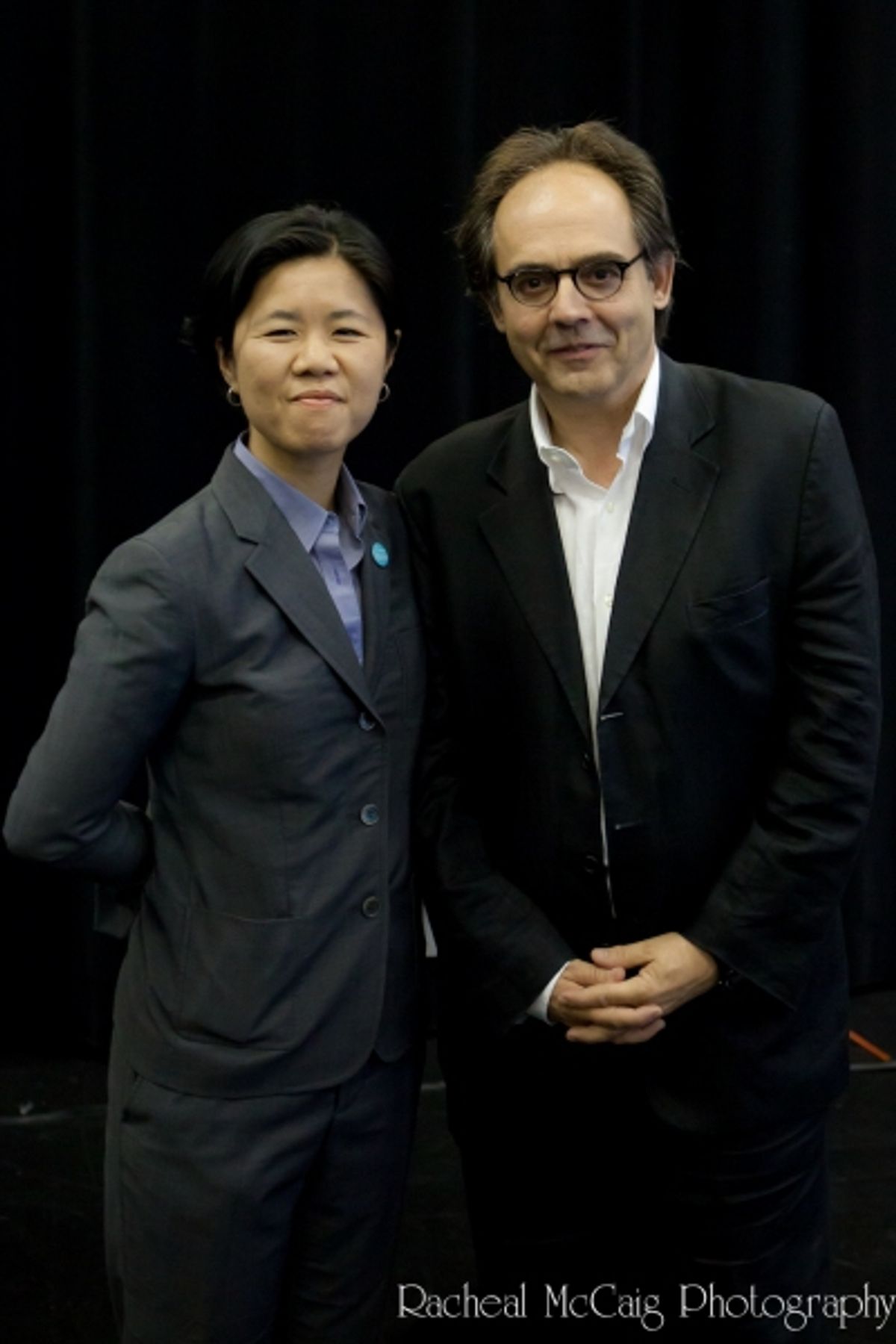 Kristyn Wong-Tam and Richard Rose at 